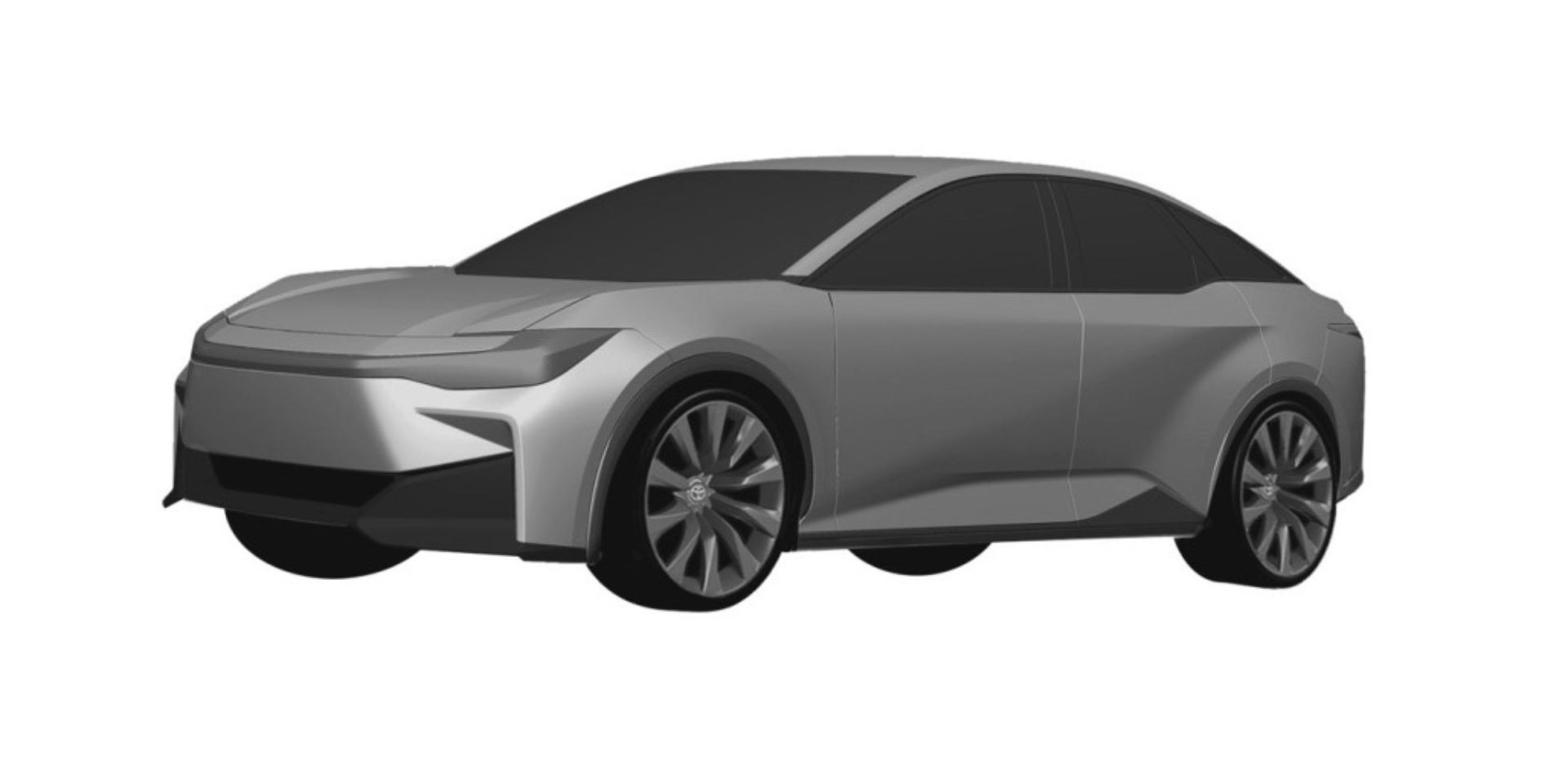 Електричний седан від Toyota показали на патентах
