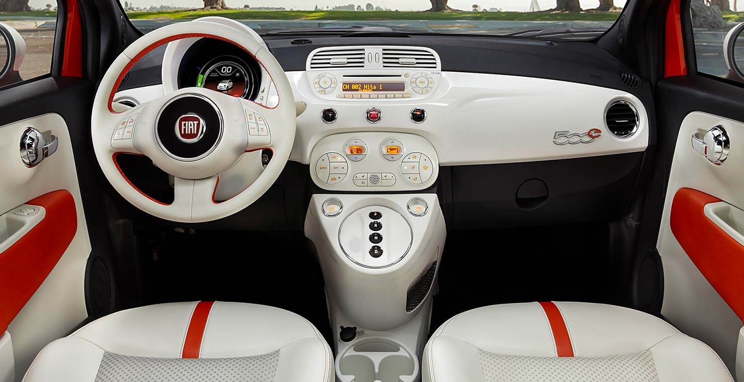 Fiat 500e Interior