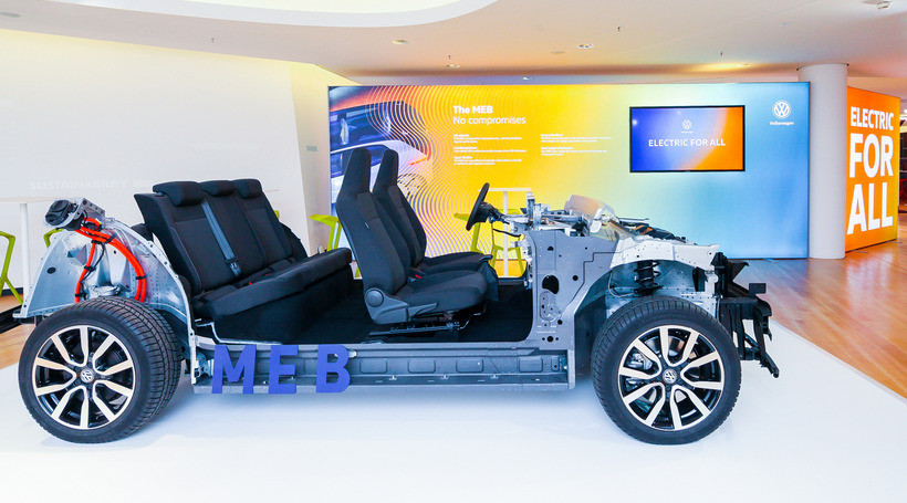 Електромобільна платформа VW представлена офіційно: на ній побудують 10 млн авто